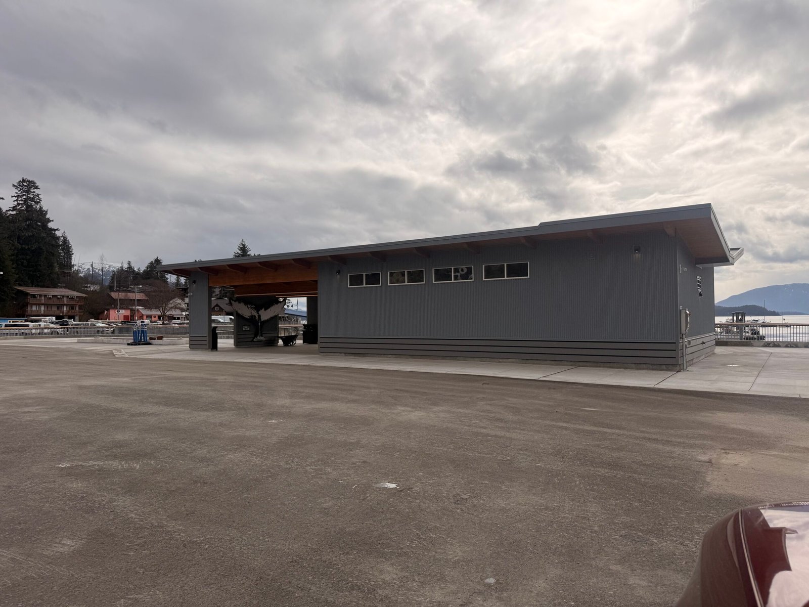 Whale watching meeting area in Auke Bay, Juneau