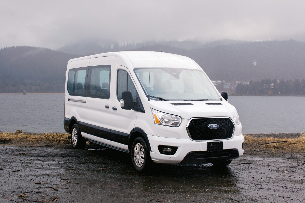 Ford Transit 15-passenger van rental in Juneau